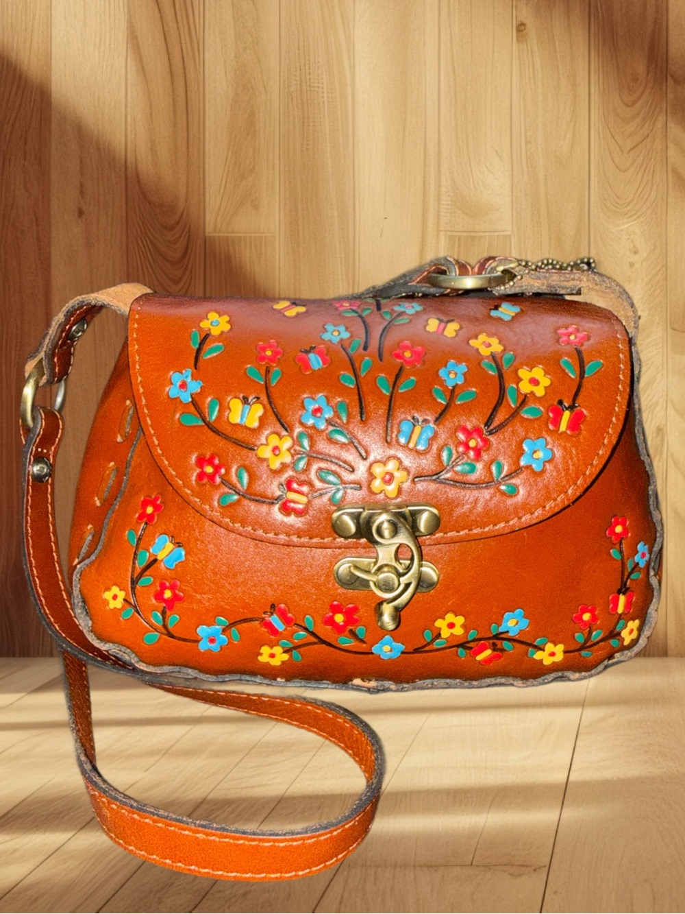 Patricia Nash Micaela Baguette Flap Crossbody Bag - Picture 2 of 10